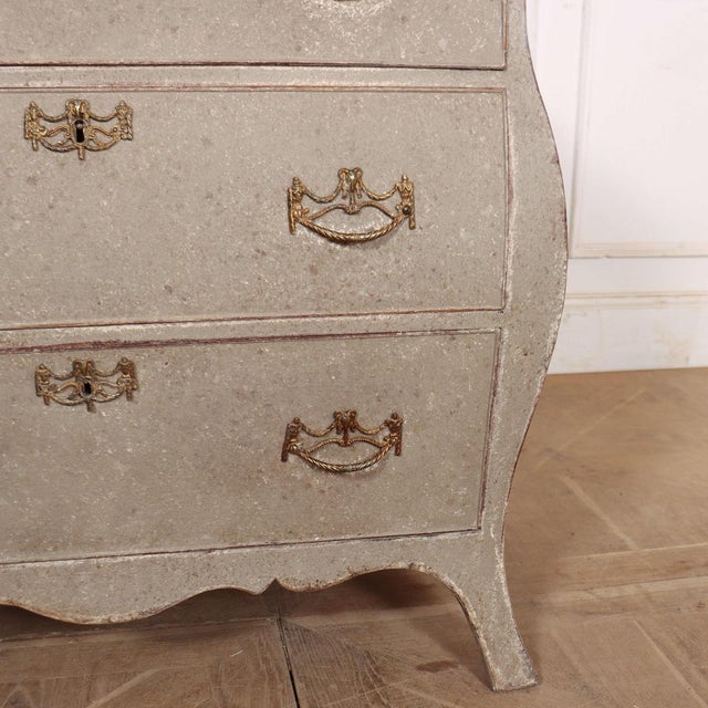 Dutch Bombe Commode, 1820 For Sale - Image 5 of 11