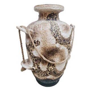 Vintage Fat Lava Vase in Ceramic Vase from Dumler & Breiden, 1970s For Sale