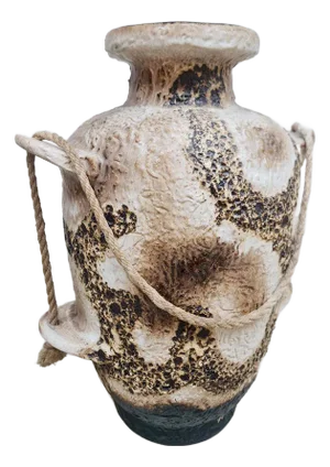 Vintage Fat Lava Vase in Ceramic Vase from Dumler & Breiden, 1970s