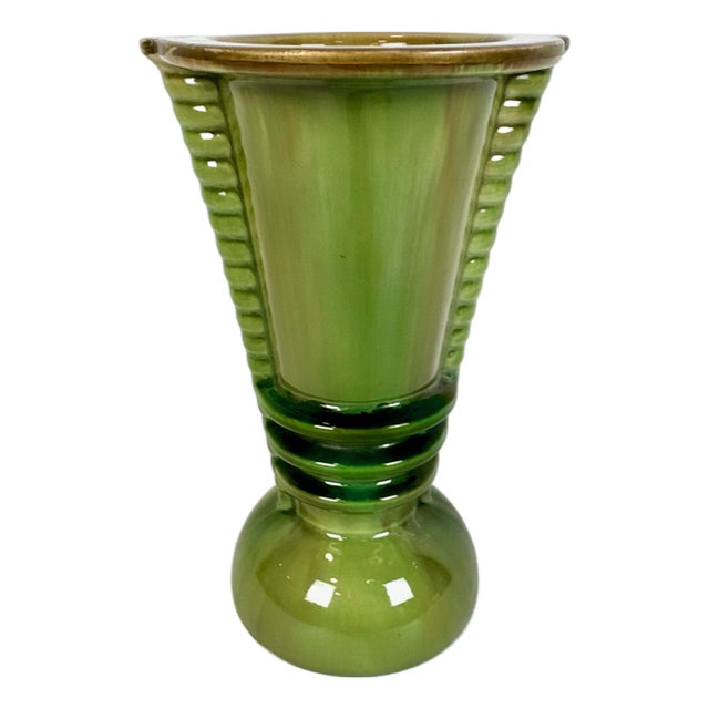 Art Deco Ceramic Vase, 1930s For Sale