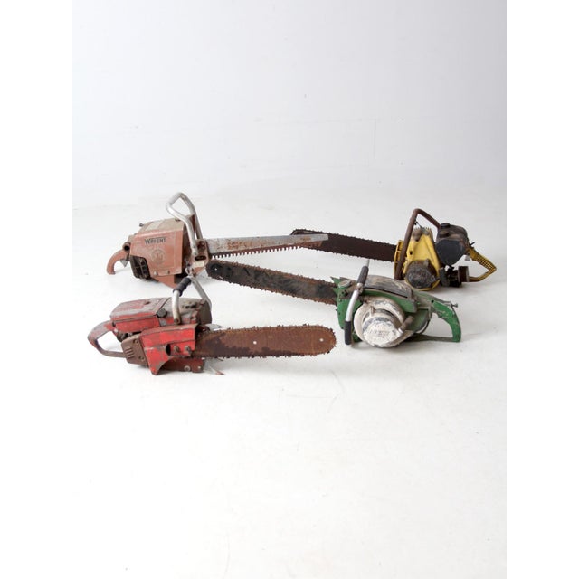 Cabin Collection Mid-Century Chainsaws For Sale - Image 3 of 16