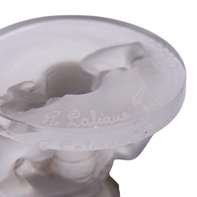 Early 20th Century René Lalique Deux Figurines Menu Holders - Set of 8 For Sale - Image 9 of 9
