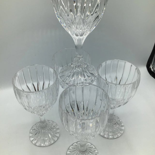 Mikasa Park Lane Water Goblets-Set of 4 For Sale - Image 9 of 12