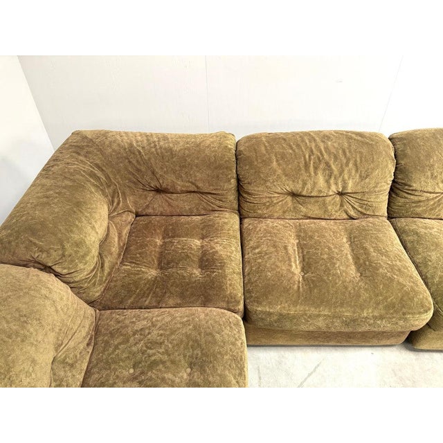 Vintage Modular Elements Sofa, 1970s, Set of 6 For Sale - Image 9 of 18