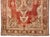 Turkish Vintage Circa 1940 Light Brick Turkish Oushak Hand Knotted Wool Runner, 4ft 11in X 12ft 7in For Sale - Image 3 of 11