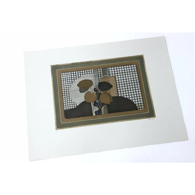 Artist: Andre Minaux Country: France Title: Feuilles d’automne Medium: Etching Marks: Signed in pencil and numbered 15/50...