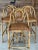 Tan Late 20th Century Coastal Rattan With Rattan Weave Seats Barstools-Set of Three For Sale - Image 8 of 10