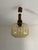 Brown Mid-Century Modern Amber Glass Pendant Lamp, Yugoslavia, 1975 For Sale - Image 8 of 14