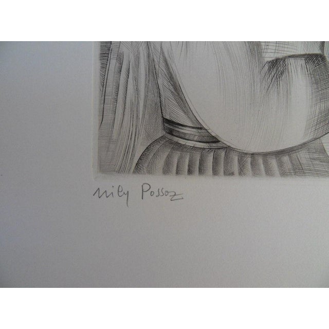 Mily Possoz, The Domino Player, Engraving For Sale - Image 6 of 8