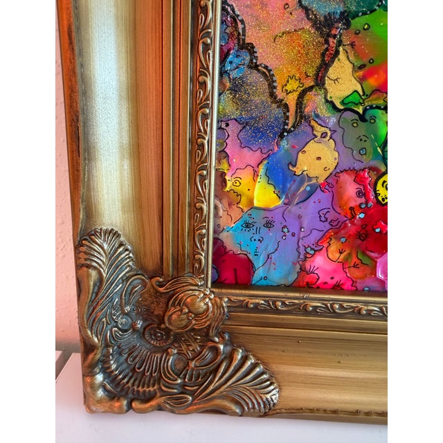 “Butterfly Madness” is an original 2026 painting by contemporary artist Serg Graff, bursting with color, humor, movement,...