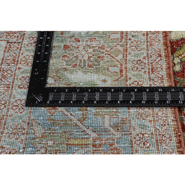 Textile Early 20th Century Antique Persian Mahal Rug, 09'00 X 12'05 For Sale - Image 7 of 10