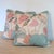 Teal Lee Jofa Nympheus Twill Pillows in Pink/Teal With Braided Multi Cord- 22" Pair For Sale - Image 8 of 8