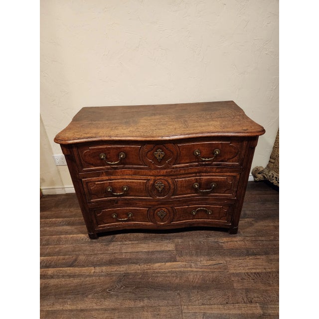 Brown 18th Century French Regence Period Commode Chest of Drawers For Sale - Image 8 of 9