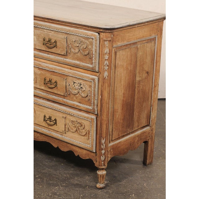 French 19th C. Commode W/Bow & Swag Motif For Sale - Image 11 of 13