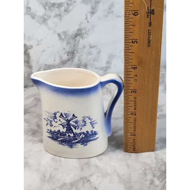 1970s McCoy Pottery Blue Creamer For Sale - Image 14 of 18