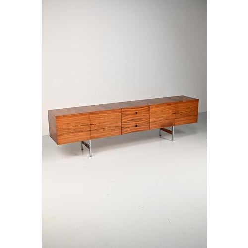 Large Rosewood Veneer Sideboard For Sale - Image 11 of 15