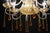 1980s Murano Amber Chandelier with 8 Arms, 1980s For Sale - Image 5 of 12