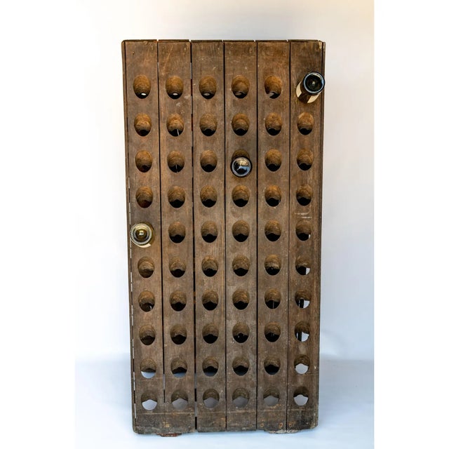 Riddling Rack Champagne & Wine Rack 1960s For Sale - Image 9 of 11