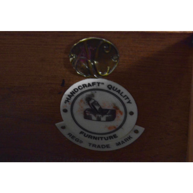 Brown Mid-Century Modern Walnut Sideboard by Alfred Cox, 1960s For Sale - Image 8 of 11