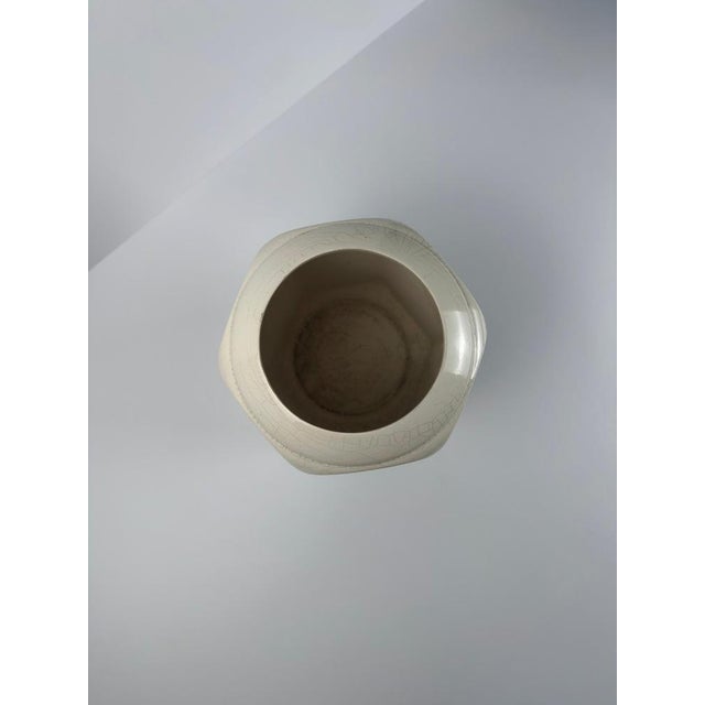 Art Deco French Vase in Glazed Earthenware from Orchies, 1930s For Sale - Image 6 of 11