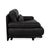 Two-Seater Leather 6500 Sofa in Black with Manual Function from Rolf Benz For Sale - Image 13 of 16
