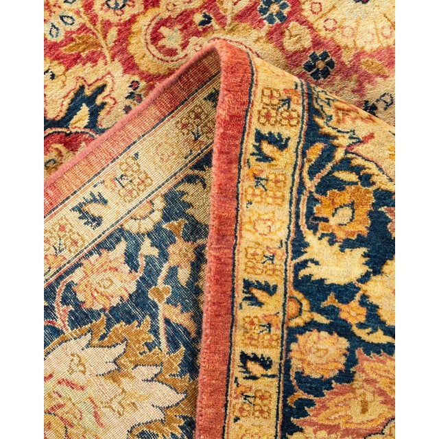 Mogul, One-of-a-Kind Hand-Knotted Area Rug in Orange, 6' 3" x 8' 10" For Sale In New York - Image 6 of 8