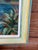 Coastal Vintage Tropical Florida Landscape Oil Painting on Board, Signed Lea For Sale - Image 3 of 11