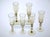 from Cenedese's personal collection. Here is a set of 6 stemmed glasses in 3 different designs. All in light smoke. This...