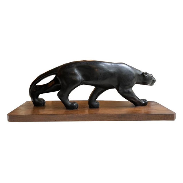 Art Deco Stepping Panther For Sale - Image 3 of 8