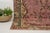 1970s 1970s Vintage Turkish Handmade Wool Cotton Pink Area Rug For Sale - Image 5 of 12