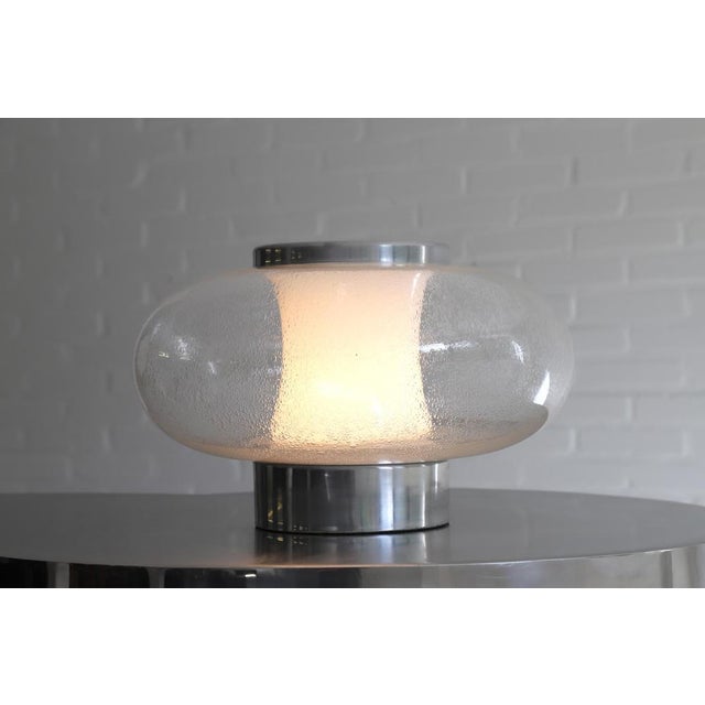 Italian Table Lamp in Murano Glass, 1970s For Sale - Image 9 of 10