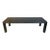 1970s Modern Black Marble & Chrome Coffee Table Attributed to Karl Springer For Sale