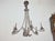 French 19th Century French Iron and Beaded Six-Light Chandelier For Sale - Image 3 of 11