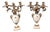 French Louis XVI Revival Gilt Marble Candelabras, 1890s, Set of 2 For Sale