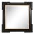 Grand Dutch Baroque Style Ebonized Beveled Glass Ripple Mirror | Chairish