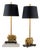Royal Gold Elephant Lamp, Set of 2 For Sale