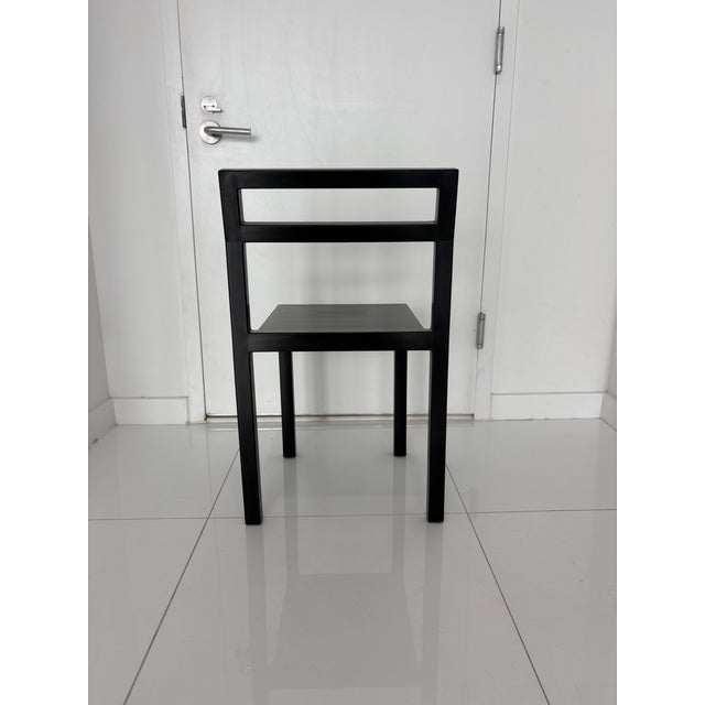 Boris Berlin and Poul Christiansen’s Non Chairs X Komplot Design | 2000 | Set of 2 | Black For Sale In Miami - Image 6 of 12