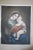 Late 19th Century Late 19th C. Antique Silk Print of Madonna Della Seggiola by Raphael in Gold Gilded Wood Frame For Sale - Image 5 of 16