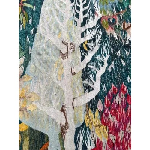 1950s Vintage Egyptian Tapestry, 1950s For Sale - Image 5 of 18