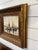 Sky Blue 20th Century Oil Painting "Ships in Harbor" For Sale - Image 8 of 9
