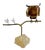 1960s 1969 C. Jeré for Artisan House Signed Owl on Branch Sculpture on Stone Base For Sale - Image 5 of 18