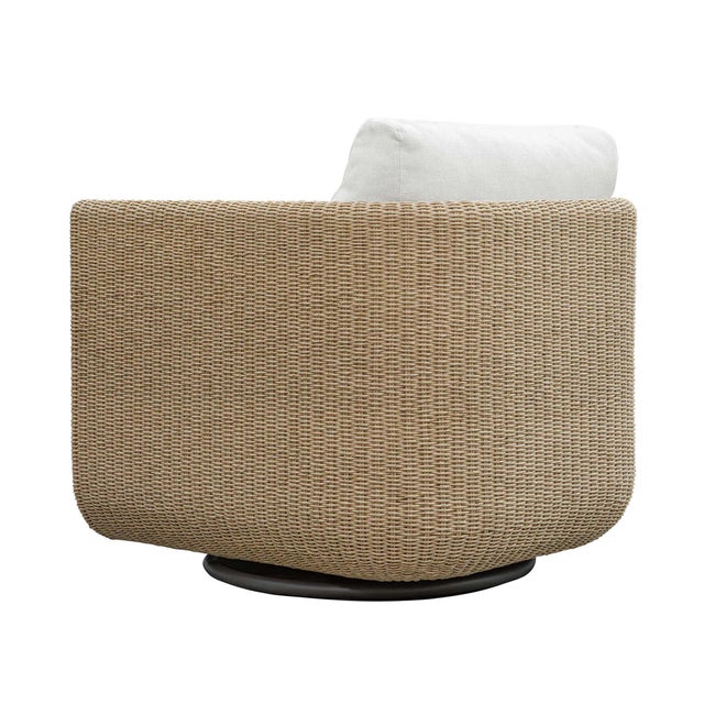 Santorini Outdoor Swivel Lounge Chair For Sale - Image 9 of 11