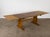 Mid-Century Modern Danish Oak Extension Trestle Dining Table in the manner of Henning Kjærnulf For Sale - Image 3 of 14