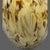 Vintage Hand-Blown Art Glass Brown & Cream Tortoise-Style Vase 13'' Tall For Sale - Image 4 of 9