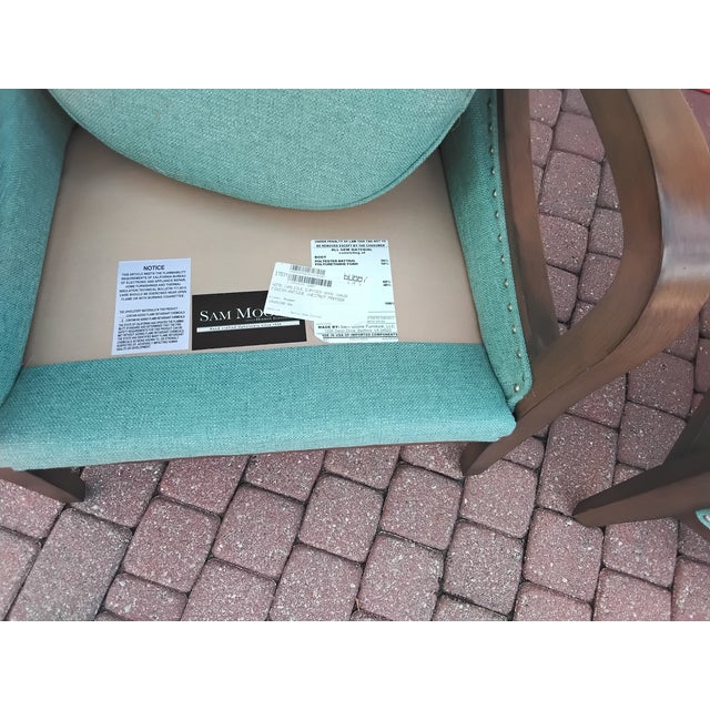 Pair of Sam Moore Accent Chairs For Sale - Image 9 of 9