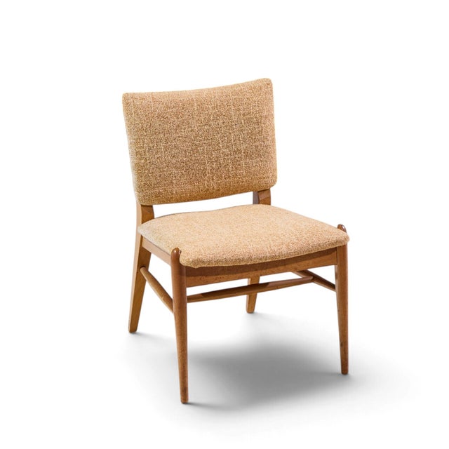 John Keal for Brown Saltman Mid Century Bleached Mahogany Dining Chairs - Set of 6 For Sale - Image 16 of 17