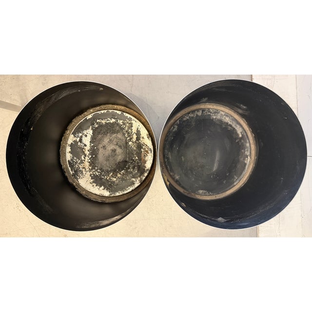 Mid-Century Modern Extra Large Paul Mayen for Habitat 1970's Planter/D 22" X H 19.5" For Sale - Image 3 of 5