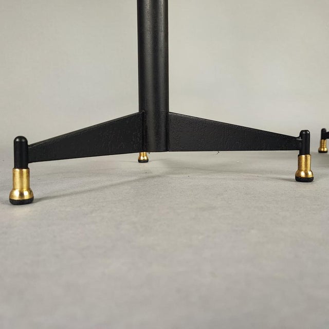 Metal Bar Stools by Luigi Scremin, 1950s, Set of 2 For Sale - Image 7 of 8