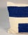Great, bold, graphic striped pillow made of 100% re-cycled cotton left over from the fashion industry, from one of the...