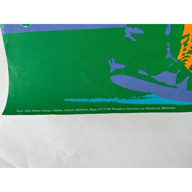 Munich Olympic Games Boxing Poster by Otl Aicher, 1972 For Sale - Image 3 of 6